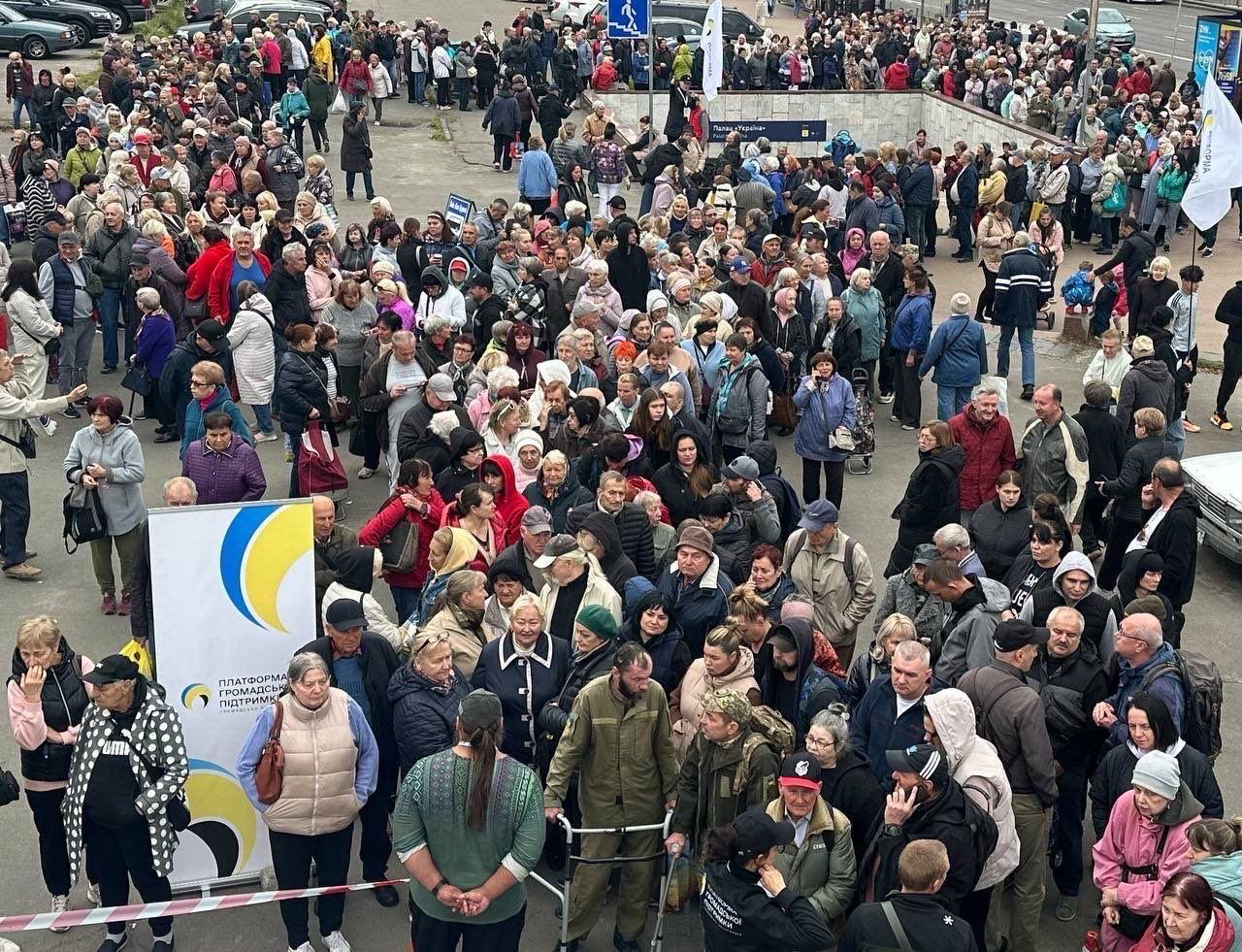 Платформа громадської підтримки роздала мешканцям Києва майже 6 тонн гуманітарної допомоги